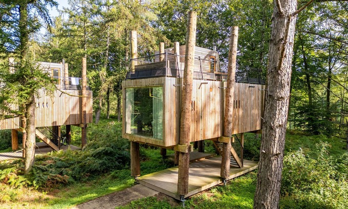 Maubray Maison | Loft arboré confortable de Belvilla à Forest Bliss