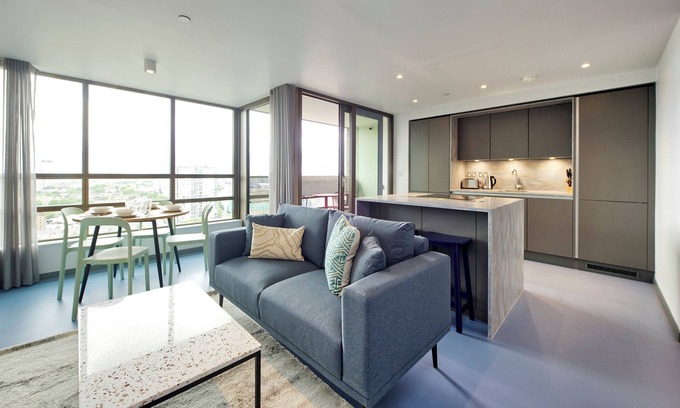 Poplar Appartement | Luxury two-bedroom flat in East London’s Poplar