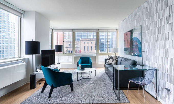 Central New York City Appartement | Luxury Two Bedroom in Midtown West Location
