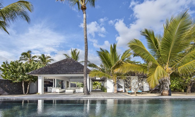 St Gilles-les-Bains Villa | Villa de luxe, pieds dans l'eau, magnifique piscine de 100m2