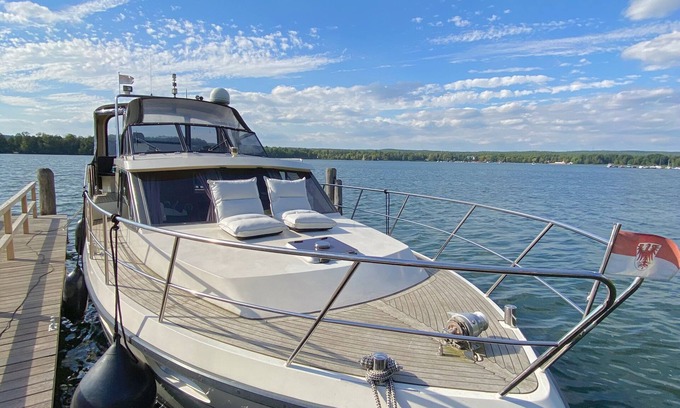 Bad Saarow Location De Bateaux | Luxury vacation on the Amavida Yacht / Scharmützelsee - Sonne3000