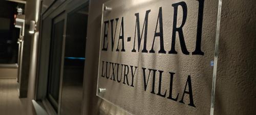 Kato Stalos Villa | Luxury Villa Eva-Mari with jacuzzi, 50m from the beach