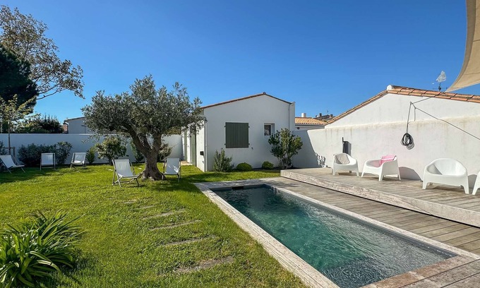 La Couarde-sur-Mer Maison | Villa de luxe avec piscine pour 8 personnes