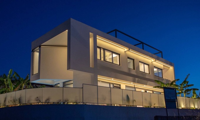 Daratsos Villa | Villa de Luxe en Verre - à 200 mètres de la Plage no6