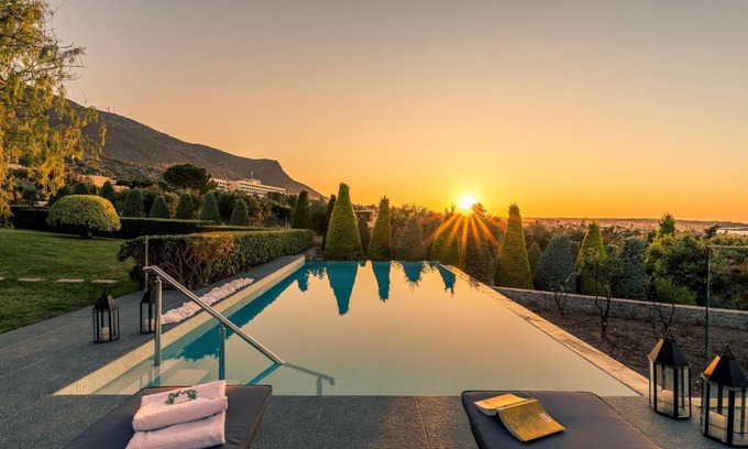 Koutouloufari Villa | Luxury Villa Golden Crest with private pool