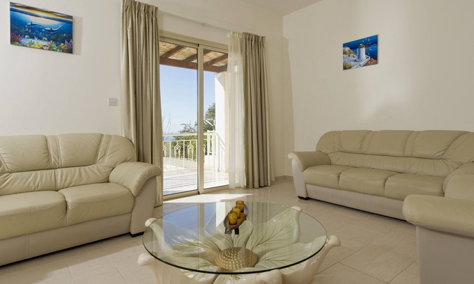 Kathikas Villa | Luxury villa on mountainside with sea views