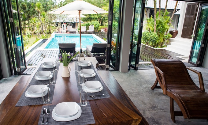 Ko Chang Villa | Villa luxueuse, plage privée, piscine à débordement, volley, couchers de soleil