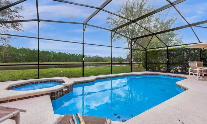 Sunrise Lakes Villa | Villa Exécutive Plus avec Piscine Privée et Spa avec Vues sur la Conservation