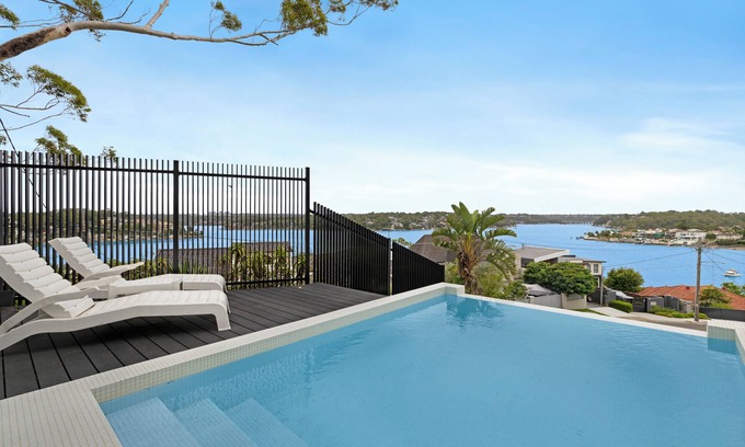 Kyle Bay Maison | Luxury Waterside Sanctuary with pool, sensational views, 2 decks & lift!