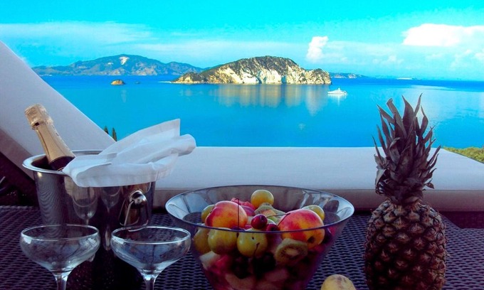 Marathias Villa | Villa de luxe Zakynthos | SeaViews | Suite Familiale avec Piscine Privee | Keri