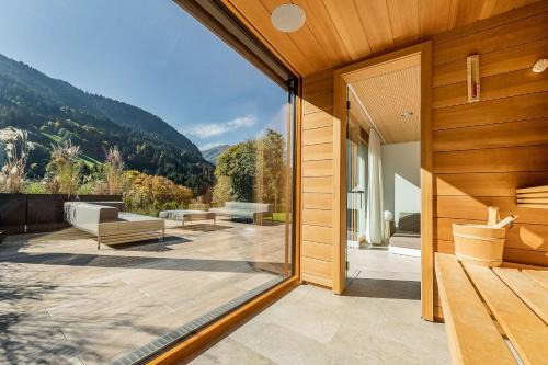 Sankt Gallenkirch Chalet De Ski | Luxus Chalet Skilift fußläufig Bergblick & Wellness