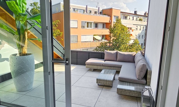 Obersendling Copropriété | Luxus Dachgeschoss City Wohnung München