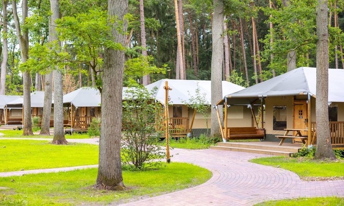 Eickeloh Maison | tentes dans le parc Safari Hodenhagen
