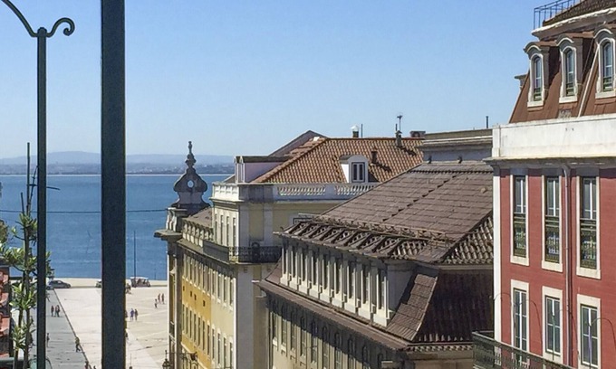 Pena Appartement | LV Premier Baixa CN1 - Balcon, ascenseur, vue sur le fleuve et climatisation