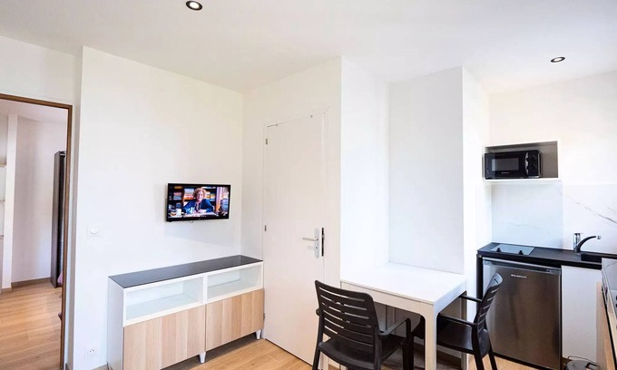 Aigueblanche Appartement | Möblierte VF1 2 Personen