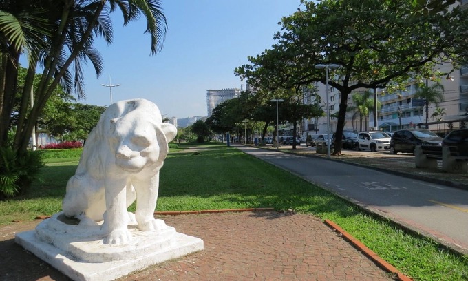 Gonzaga Appartement | Ma105 - Oceanfront, Gonzaga, Santos / SP