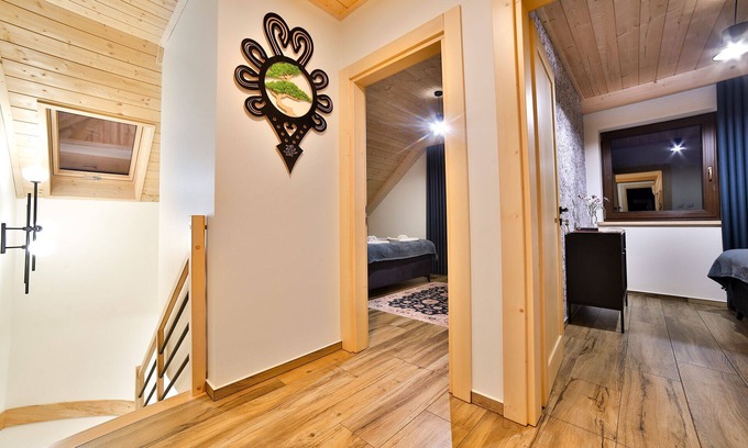 Ponice Maison | Maciejowe Wzgórze Jacuzzi, sauna, tężnia, balia. Apartament Maciejowa