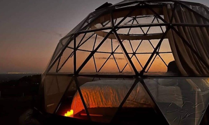 Bald Knob Maison | Magical Dome - Top of the World! Air Con!