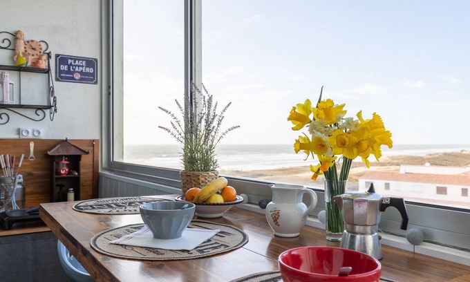 Saint-Hilaire-de-Riez Appartement | Magnifique vue sur l'océan- Appartement pour 2