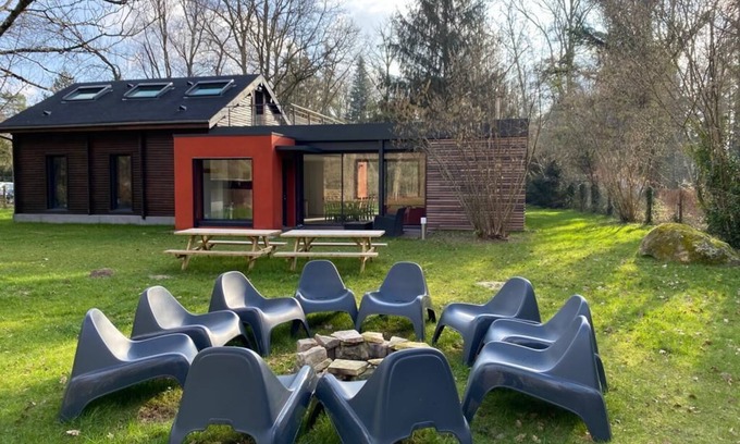 Arbonne-la-Foret Chalet De Ski | Magnifique lodge dans la forêt de Fontainebleau