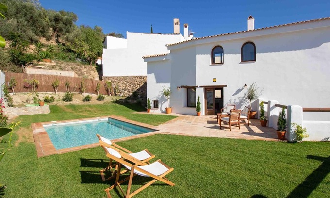 Lecrin Cottage | Magnifique maison rustique avec piscine, jardin et vue