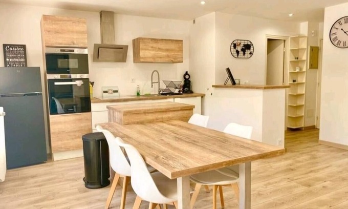 La Gare Appartement | Magnifique T2 avec jardin - 4 couchages