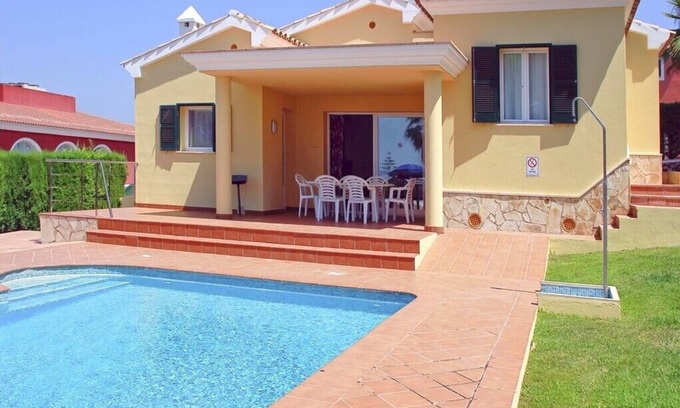 Sant Jaume Mediterrani Villa | Magnifique villa de trois chambres, construit sur un seul niveau.