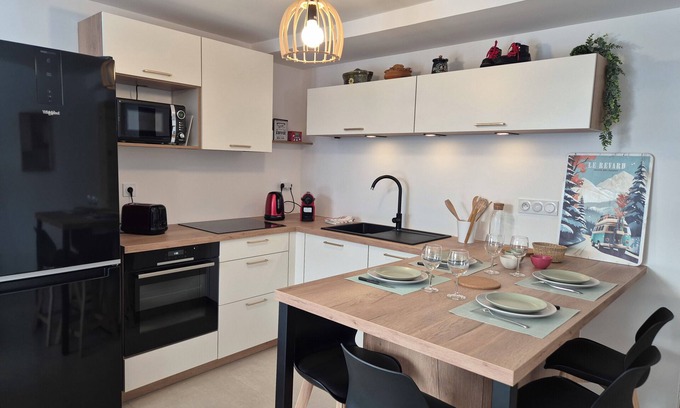 Pugny-Chatenod Appartement | Magnifique appartement vue mont blanc