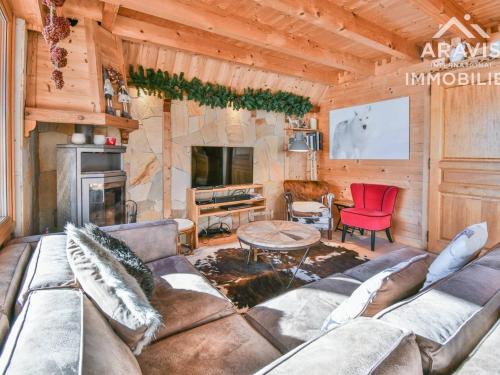 Le Chinaillon Chalet De Ski | Magnifique chalet 4 étoiles, 4 chambres, 8 pers., wifi - FR-1-391-35