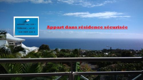 Piton Saint-Leu Appartement | Magnifique T2 vue mer