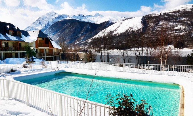 Peyragudes Appartement | Magnifique vue ! Studio pour 4 + Accès Piscine