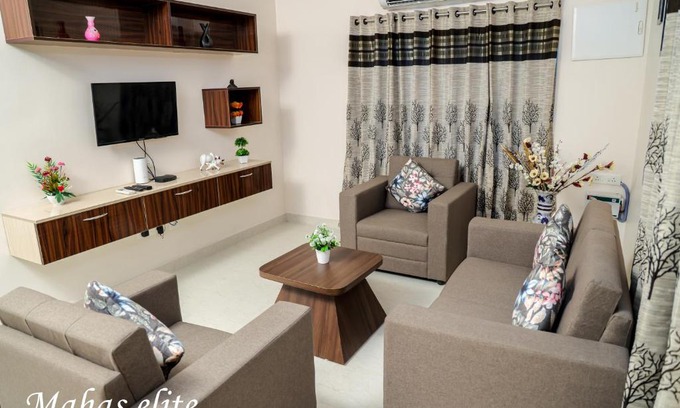 Tirupati Appartement | MAHAS Elite by MAHAS Homestays - 2BHK Flats - Fully Airconditioned