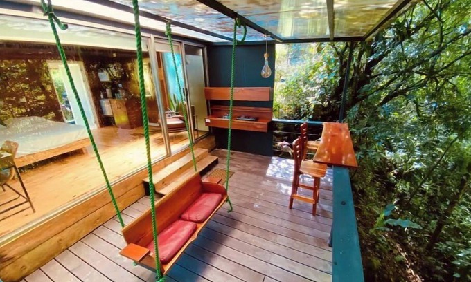 Penjamo Cabine | Mahogany-cabin near arenal volcano