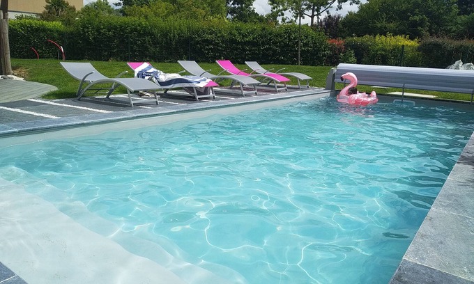 Mordelles Maison | Maison avec piscine,au calme proche des commodités et sites bretons, exposée sud