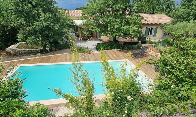 Euzet-les-Bains Maison | maison avec piscine au cœur de la garrigue