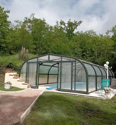 Illartein Chalet De Ski | Maison avec piscine au milieu des bois