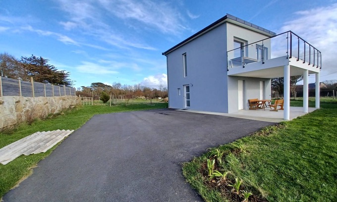 Lanildut Maison | Maison avec vue mer et dans un parc animalier