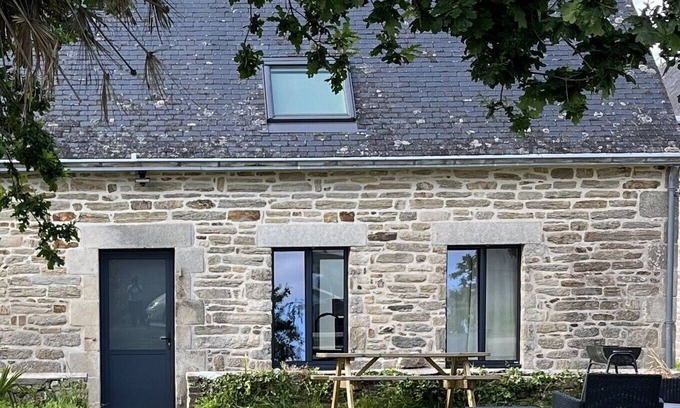 Beg-Meil Maison | Maison bretonne typique plage des oiseaux à Fouesnant Beg Meil