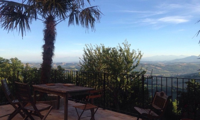 Monterubbiano Maison | Maison Centro Storico dun Charmant Village Terrasse Avec vue Superbe