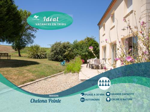 Saint-Ciers-du-Taillon Maison | Maison Chelona Peinte - nature & calme - Chelona'Loc