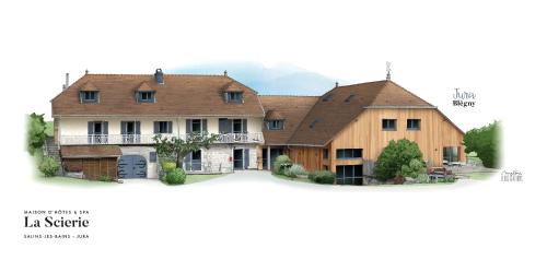 Salins-les-Bains Lit Et Petit-Déjeuner | Maison d'hôtes & SPA La Scierie
