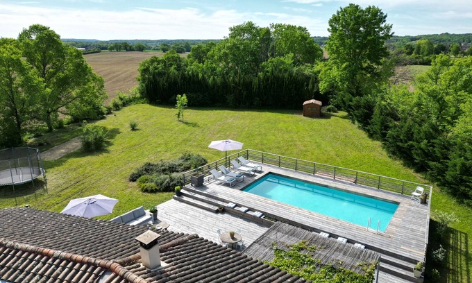 Sainte-Radegonde Maison | Maison de Campagne Avec Piscine au Cœur du Périgord