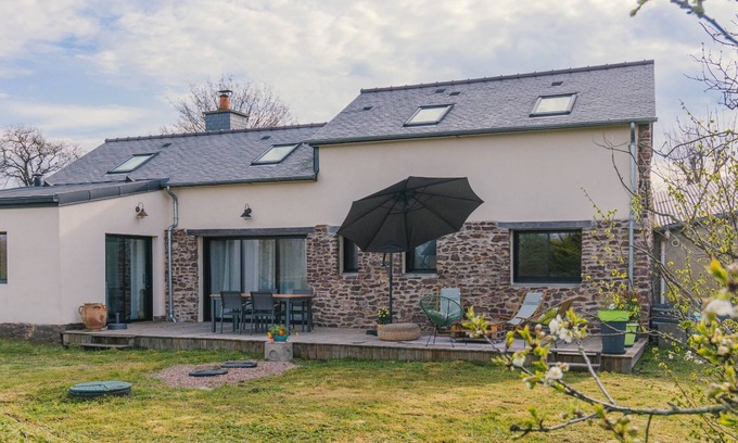 Iffendic Maison | Maison de campagne aux portes de Brocéliande, à 5 minutes du lac de Trémelin