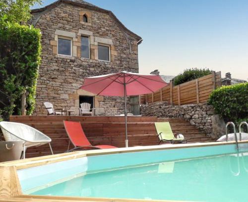 Pierrefiche Maison | Maison de caractère à Pierrefiche avec piscine privée