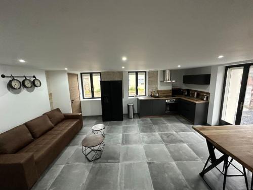 Camblain-l'Abbe Villa | Maison de charme, pierres blanches, SPA Jaccuzi