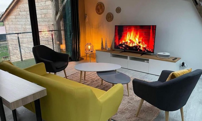 Courbesseaux Maison | Maison esprit loft