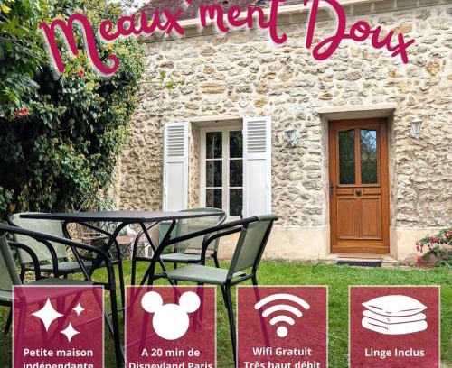 Meaux Appartement | Maison & jardin proche Disney, Paris, Val d'Europe