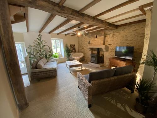 La Boissiere-de-Montaigu Maison | Maison l'or du temps gite Les Vignes