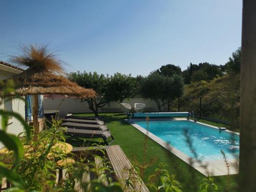 Moussan Maison | Maison L'Inattendu avec spa & piscine privatifs