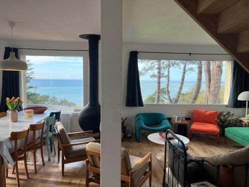 Saint-Martin-en-Campagne Maison | Maison Le Coteau Plage vue mer, 8 pers. Petit Caux